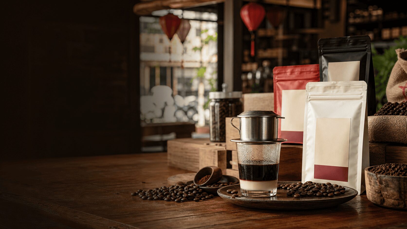 MR.VIETのベトナムコーヒーをカフェや飲食店で導入するイメージ